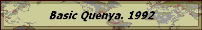 Basic Quenya. 1992