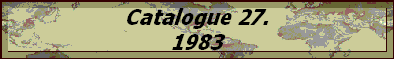 Catalogue 27.
1983