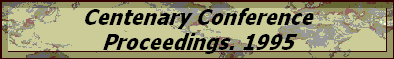 Centenary Conference
Proceedings. 1995