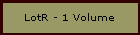 LotR - 1 Volume