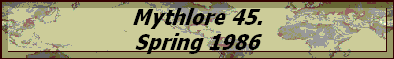 Mythlore 45.
Spring 1986