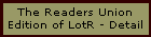 The Readers Union
Edition of LotR - Detail