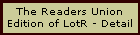 The Readers Union
Edition of LotR - Detail