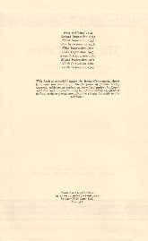 The Two Towers - Deluxe Edition 1964 - Verso of Title Page