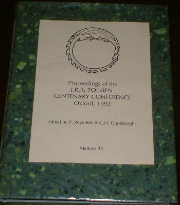 Proceedings of the J.R.R. Centenary Conference 1992