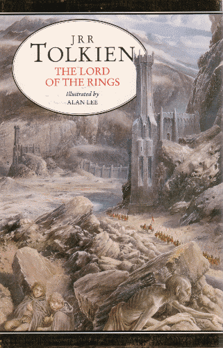 fellowship of ring book cover. Audioook - J R R Tolkien