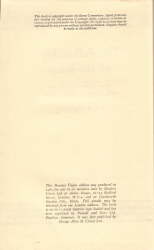 The Readers Union Edition of The Lord of the Rings - Vol.1 - Verso of Title
