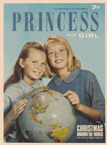 Princess and Girl. 5 December 1964