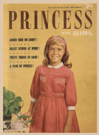 Princess and Girl. 14 November 1964