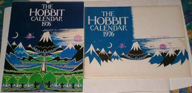 The 

Hobbit Calendar 1976