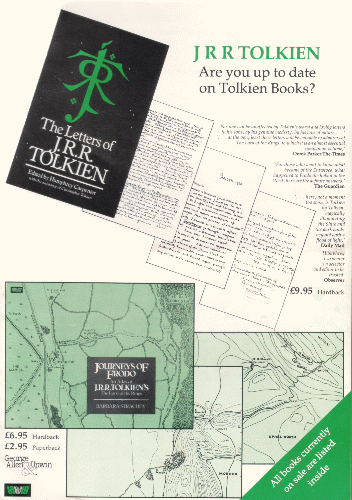 Are you up to date on Tolkien Books? 1981
