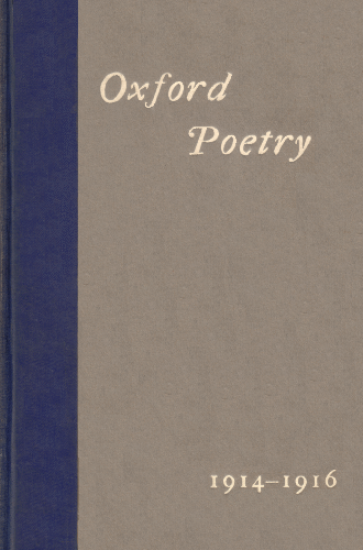 Oxford Poetry 1914-1916