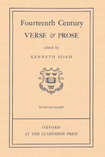 Fourteenth Century Verse & Prose. 1948