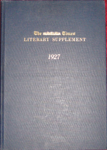 Times Literary Supplement 1923. Reprint