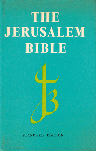 Jerusalem Bible. 1966