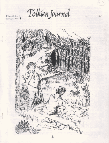 Tolkien Journal. Late Summer 1968