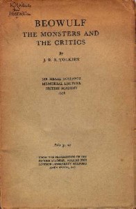 Beowulf: The Monsters and the Critics. 1937