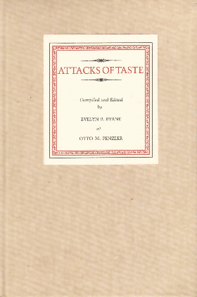 Attacks of Taste, 1971