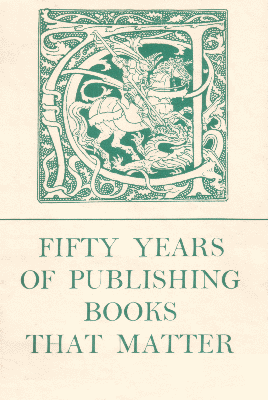 Fifty Years of Publishing Books That Matter. 1964