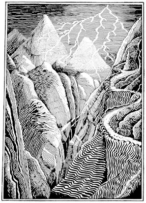 The Mountain-path by J. R. R. Tolkien