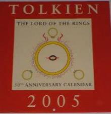 Tolkien 2005: The Lord of the Rings Calendar. Calendar.  Issued shrink-wrapped.