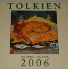 Tolkien 2006: The Hobbit Calendar. Calendar.  Issued shrink-wrapped.