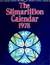 Silmarillion Calendar 1978. Calendar. Issued in a card mailing envelope.