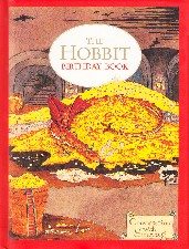 The Hobbit Birthday Book. 1991. Hardback