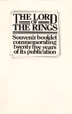 Lord of the Rings Souvenir Booklet. 1980. Booklet.