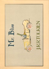 Mr. Bliss. 1982. Hardback in dustwrapper.