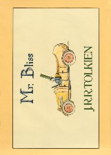 Mr. Bliss. 1994. Hardback in dustwrapper.