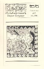 Vinyar Tengwar 12. July 1990. Magazine.