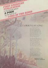 Bilbo's Last Song. 1976. Jigsaw puzzle.