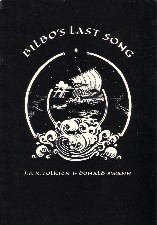 Bilbo's Last Song. 1992. Pamphlet in card cover.