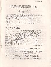 Appendix I. June 1976. Magazine.