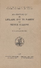 Liflade ant te Passiun of Seinte Iuliene. 1936. Paperback.