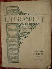 Chronicle. 1934. Magazine.