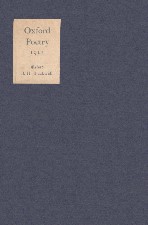 Oxford Poetry 1915. Paperback.