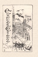 Exeter College Smoker. 1913. Programme.