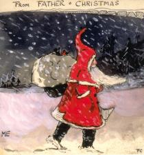 Dressed for the Cold. 2007. Set of 10 Greetings Cards.