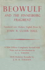 Beowulf and the Finnesburg Fragment. 1958. Hardback in dustwrapper.