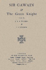 Sir Gawain and the Green Knight. 1925. Hardback in dustwrapper.