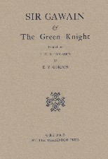 Sir Gawain and the Green Knight. 1946. Hardback in dustwrapper.