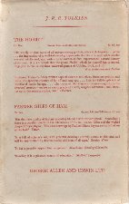 Dustwrapper - Lower 

Cover. 