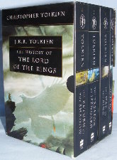 History of the Lord of the Rings. 2002. Paperbacks. Issued in a slipcase.