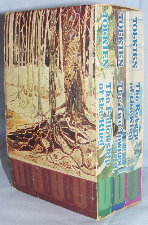 The Lord of the Rings. 1974. Paperbacks. Issued in an open-ended sleeve.