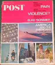 Saturday Evening Post. 1966. Magazine.