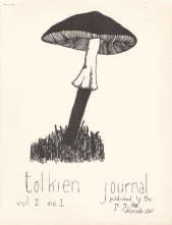 Tolkien Journal. Afteryule 1966. Stapled sheets.
