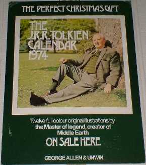Promotional Display for the 1974 Tolkien Calendar