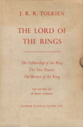 The Lord of the Rings. Slipcase label 1957-59